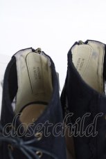 画像5: axes femme / レースアップブーサン L 紺 Y-26-08-08-059-AX-SH-SZ-ZY (5)