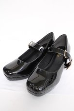 画像1: axes femme / アンティークバックルパンプス L 黒 Y-26-08-08-010-AX-SH-SZ-ZY (1)