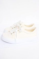 画像2: axes femme / レースアップスニーカー L 白 Y-26-08-08-018-AX-SH-SZ-ZY (2)