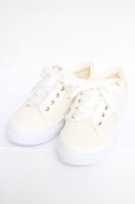 画像1: axes femme / レースアップスニーカー L 白 Y-26-08-08-019-AX-SH-SZ-ZY (1)