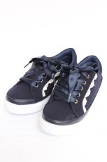 画像1: axes femme / レースアップスニーカー L 紺 Y-26-08-08-020-AX-SH-SZ-ZY (1)