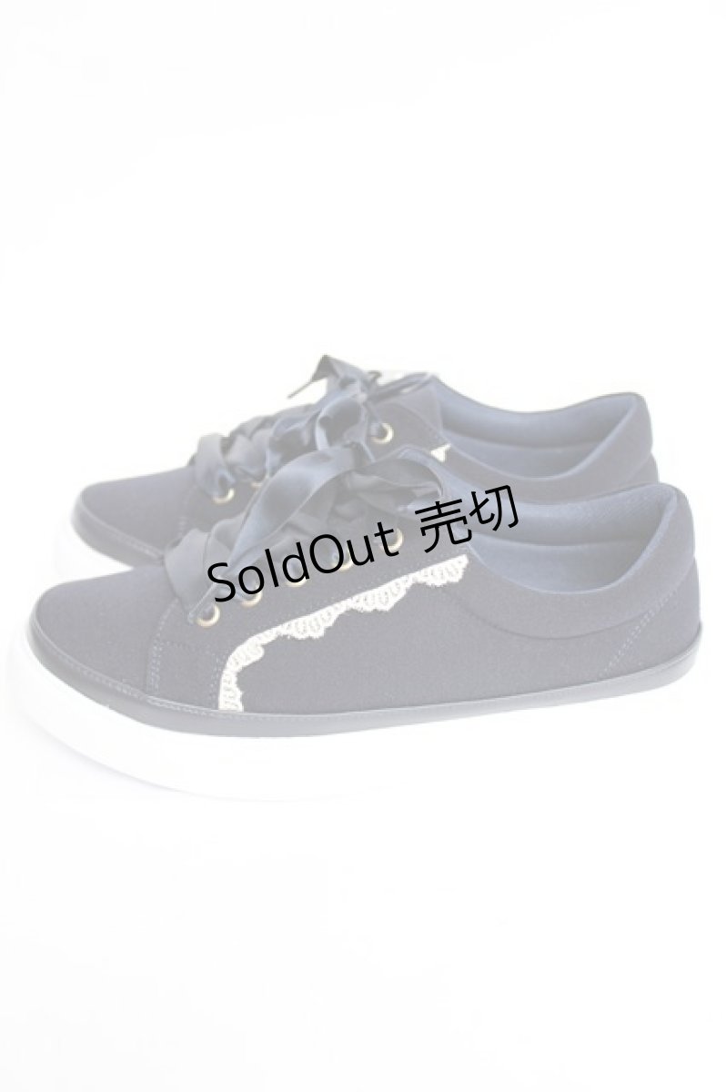 画像2: axes femme / レースアップスニーカー L 紺 Y-26-08-08-020-AX-SH-SZ-ZY (2)