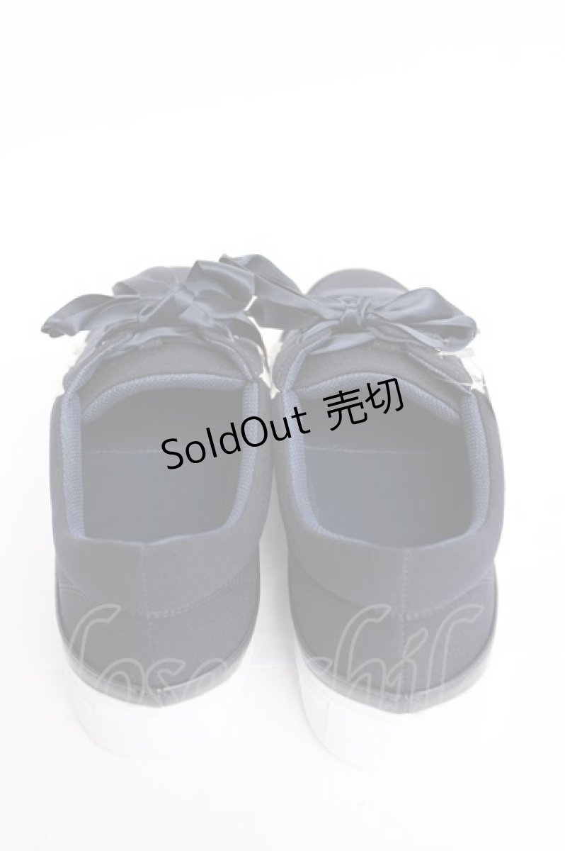 画像3: axes femme / レースアップスニーカー L 紺 Y-26-08-08-020-AX-SH-SZ-ZY (3)