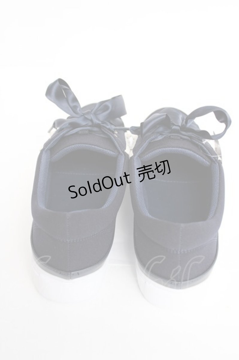 画像3: axes femme / レースアップスニーカー L 紺 Y-26-08-08-021-AX-SH-SZ-ZY (3)