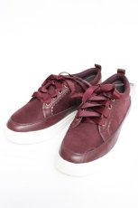 画像1: axes femme / スエードスニーカー L ワイン Y-26-08-08-022-AX-SH-SZ-ZY (1)