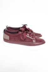 画像4: axes femme / スエードスニーカー L ワイン Y-26-08-08-022-AX-SH-SZ-ZY (4)