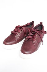 画像1: axes femme / スエードスニーカー L ワイン Y-26-08-08-023-AX-SH-SZ-ZY (1)