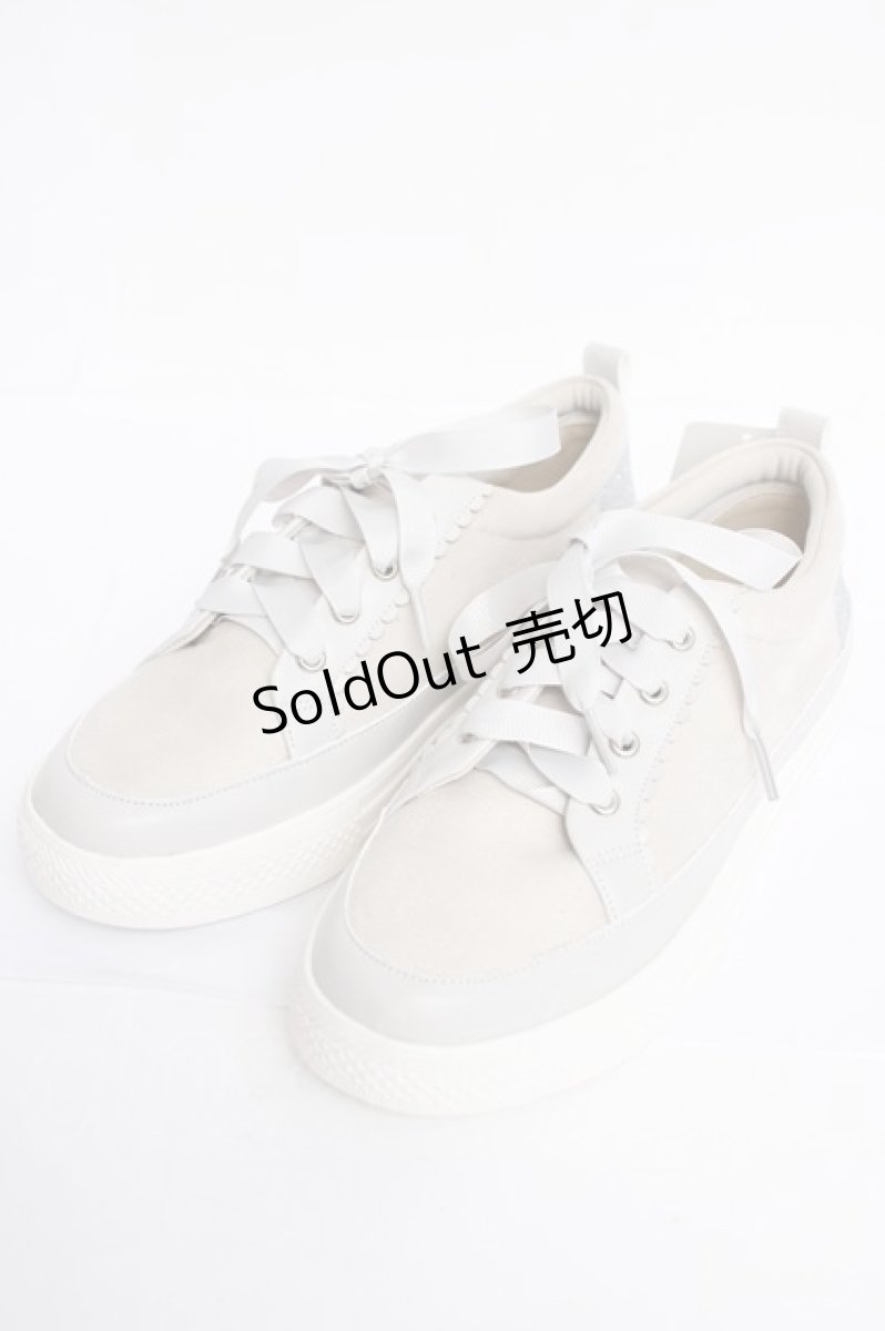画像1: axes femme / スエードスニーカー L グレージュ Y-26-08-08-025-AX-SH-SZ-ZY (1)