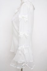 画像4: BABY,THE STARS SHINE BRIGHT / Sugar Rose Tea Timeブラウス  白 Y-26-08-09-039-BA-BL-SZ-ZY (4)