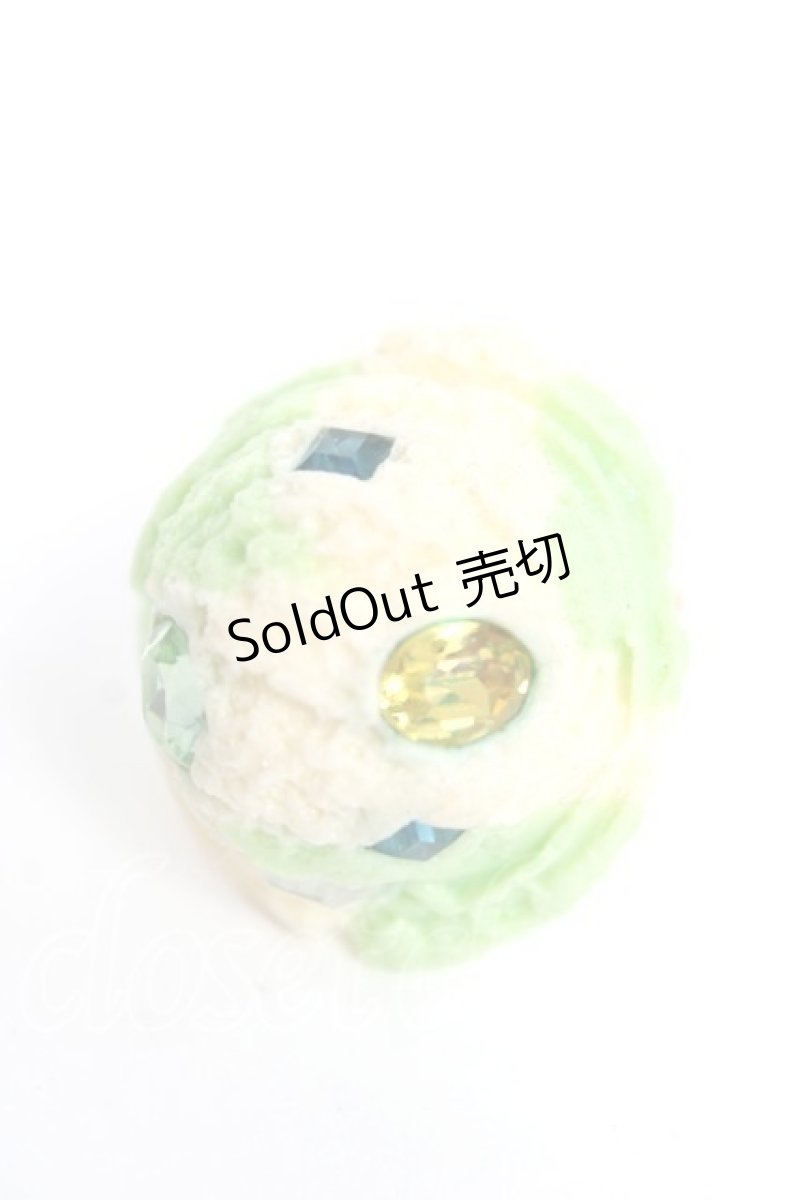 画像1: Q-pot. / Kira Kira Melon Ice リング  メロン Y-26-08-09-009-QP-AC-SZ-ZY (1)