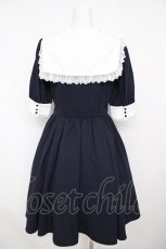 画像2: Vallee lys / Sailor Waltz Dress  ネイビー Y-26-08-09-062-GO-OP-SZ-ZY (2)