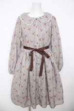 画像1: Emily Temple cute / small Deer coupleワンピース  ブラウン Y-26-08-09-068-ET-OP-SZ-ZY (1)