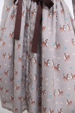 画像4: Emily Temple cute / small Deer coupleワンピース  ブラウン Y-26-08-09-068-ET-OP-SZ-ZY (4)