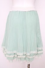 画像2: axes femme / サテンサーキュラースカート M ミント Y-26-08-09-074-AX-SK-SZ-ZY (2)