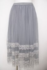 画像1: axes femme / チュールスカート M グレー Y-26-08-09-076-AX-SK-SZ-ZY (1)