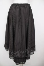 画像2: axes femme / ベルト付フィッシュテールスカート M グレー Y-26-08-09-077-AX-SK-SZ-ZY (2)