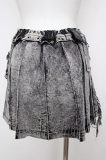 画像2: DimMoire / デニムラップミニスカート L グレー Y-26-08-09-081-PU-SK-SZ-ZY (2)