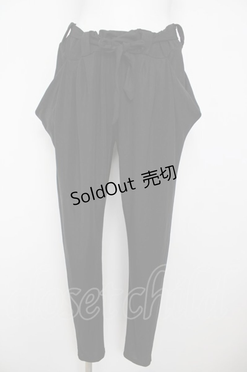画像1: Ozz Croce / ストレッチパンツ  黒 Y-26-08-09-083-OO-PA-SZ-ZY (1)