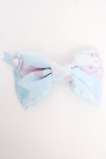 画像1: Angelic Pretty / Moco moco Bunnysバレッタ  サックス Y-26-08-09-016-AP-AC-SZ-ZY (1)