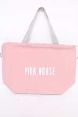 画像1: PINK HOUSE / 保冷巾着バッグ  ピンク Y-26-08-09-025-LO-BG-SZ-ZY (1)