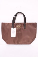 画像1: axes femme / チョコモチーフランチトート  茶 Y-26-08-09-026-AX-BG-SZ-ZY (1)
