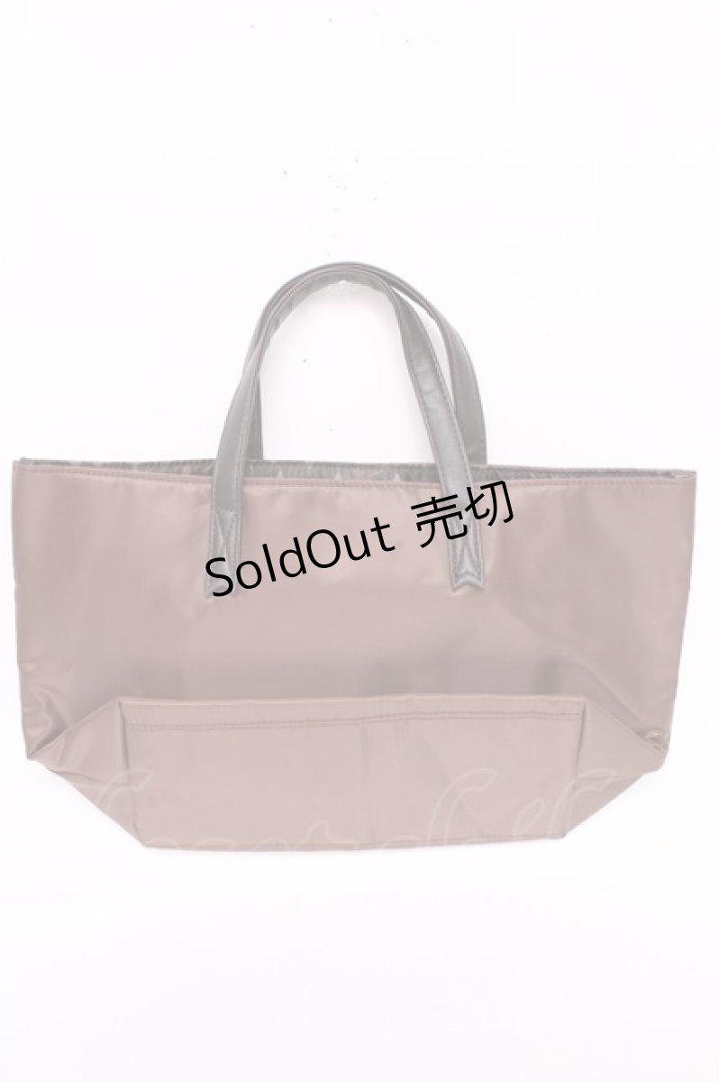画像2: axes femme / チョコモチーフランチトート  茶 Y-26-08-09-026-AX-BG-SZ-ZT768 (2)