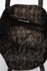 画像3: axes femme / チョコモチーフランチトート  茶 Y-26-08-09-026-AX-BG-SZ-ZY (3)