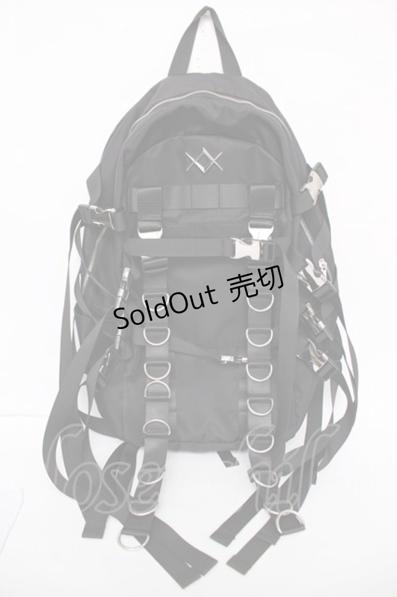画像1: REFLEM / Ｄリングベルトフラップバックパック  黒 Y-26-08-09-032-PU-BG-SZ-ZY (1)
