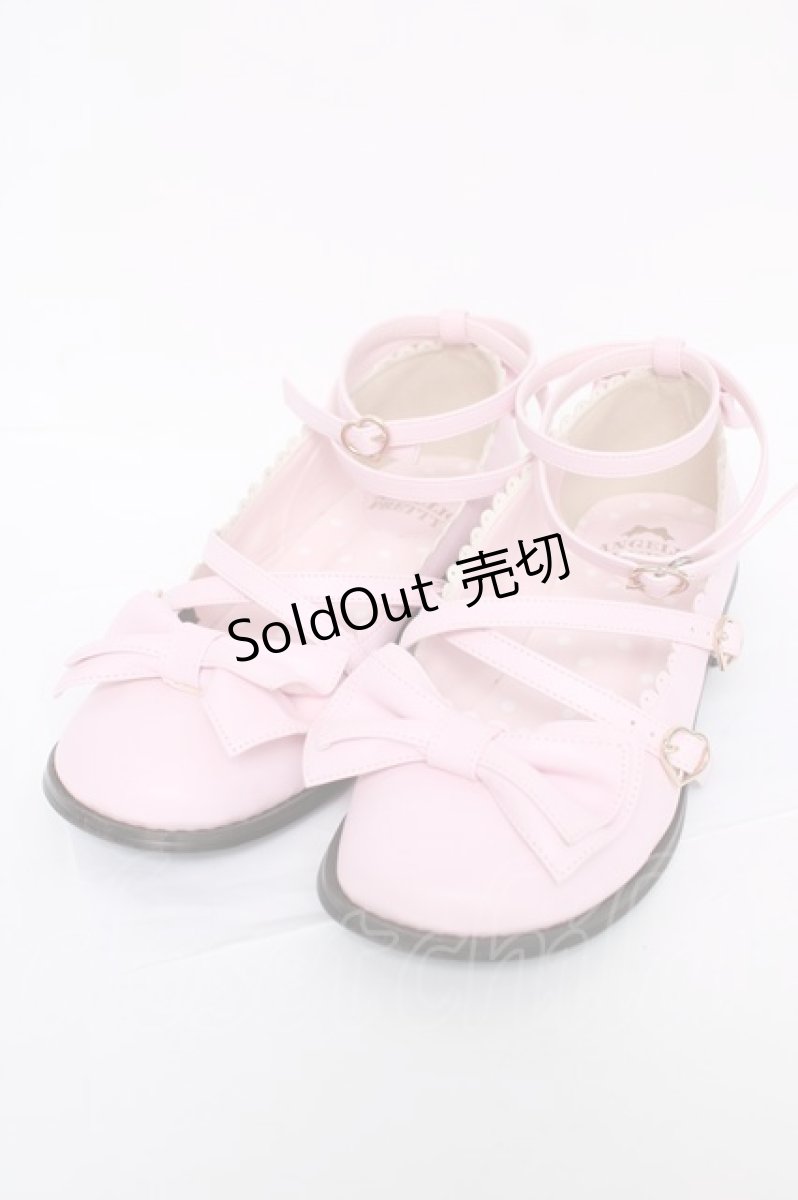 画像1: Angelic Pretty / Tea Partyシューズ LL ピンク Y-26-08-09-037-AP-SH-SZ-ZY (1)