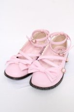 画像1: Angelic Pretty / Tea Partyシューズ LL ピンク Y-26-08-09-037-AP-SH-SZ-ZY (1)