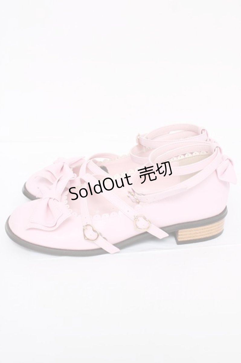 画像2: Angelic Pretty / Tea Partyシューズ LL ピンク Y-26-08-09-037-AP-SH-SZ-ZY (2)
