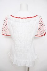 画像2: Angelic Pretty / Delicious Cherryブラウス F 赤 Y-26-08-09-038-AP-BL-SZ-ZY (2)