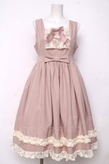 画像1: axes femme kawaii / オリビアジャンパースカート M ピンク Y-26-08-12-092-AX-OP-SZ-ZY (1)