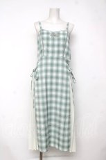 画像1: axes femme kawaii / サイドレースアップジャンスカ M ミント Y-26-08-12-095-AX-OP-SZ-ZY (1)