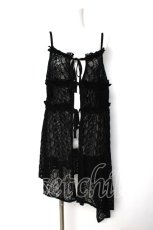 画像1: axes femme / チュニック丈レースキャミ F 黒 Y-26-08-12-105-AX-TO-SZ-ZY (1)