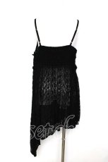 画像2: axes femme / チュニック丈レースキャミ F 黒 Y-26-08-12-105-AX-TO-SZ-ZY (2)