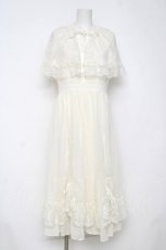 画像1: axes femme / ドロストレースケープワンピース M 生成り Y-26-08-12-108-AX-OP-SZ-ZY (1)