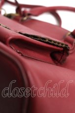 画像2: axes femme / ブカッティ2WAYバッグ  ワイン Y-26-08-12-028-AX-BG-SZ-ZY (2)