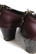 画像5: axes femme / 配色カット甲あきパンプス L ワイン Y-26-08-12-033-AX-SH-SZ-ZY (5)