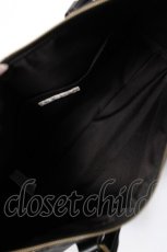 画像4: axes femme / ロングハンドルボストンバッグ  黒 Y-26-08-16-005-AX-BG-SZ-ZY (4)