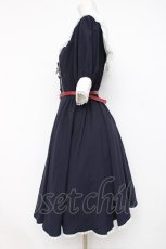 画像2: Vallee lys / Sailor Waltz Dress  ネイビー Y-26-08-16-065-GO-OP-SZ-ZY (2)