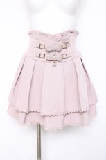 画像1: LIZ LISA / 2連リボンベルトスカパン 0 ピンク Y-26-08-16-074-LO-PA-SZ-ZY (1)