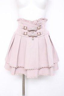 LIZ LISA / 2連リボンベルトスカパン 0 ピンク Y-26-08-16-074-LO-PA