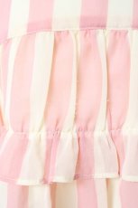 画像3: Emily Temple cute / ストライプフリルショートパンツ  アイボリー×ピンク Y-26-08-16-077-ET-PA-SZ-ZY (3)