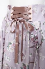 画像3: axes femme / ローズリース柄スカート F ピンク Y-26-08-16-087-AX-SK-SZ-ZY (3)