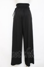 画像3: axes femme POETIQUE / レースアップデザインパンツ M 黒 Y-26-08-16-106-AX-PA-SZ-ZY (3)