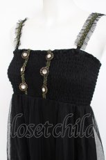 画像3: axes femme / ベアトップアウターキャミ M 黒 Y-26-08-16-011-AX-TO-SZ-ZY (3)