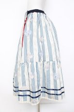 画像2: NyaNya(海外ロリータ) / Go To the Sea プリントスカート XL ネイビー Y-26-08-16-113-LO-SK-SZ-ZY (2)
