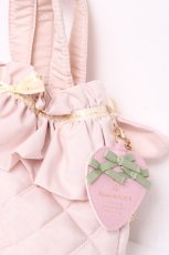 画像2: Maison de FLEUR / いちごバッグ&チャームBOOK F ピンク Y-26-08-16-003-LO-BG-SZ-ZY (2)