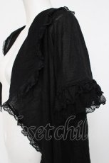 画像3: axes femme / フリルレースカーデ M 黒 Y-26-08-16-028-AX-TO-SZ-ZY (3)